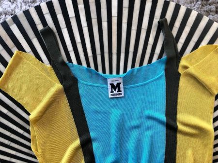 Sommer Kleid « M MISSONI » 2 Texturen